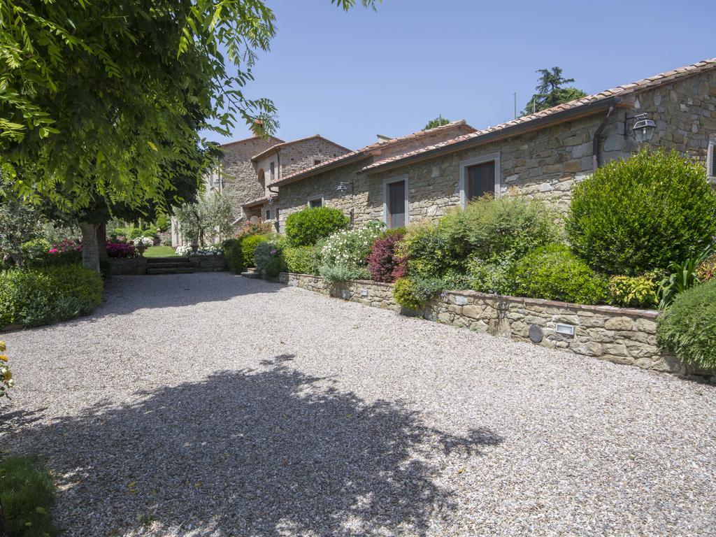 Maestà Del Sasso Vila Cortona Exterior foto
